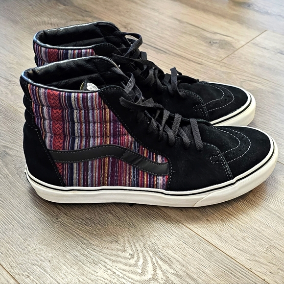 Vans Other - VANS SK8 Hi Color Guate Weave Black/Multi Streetwear Skatewear